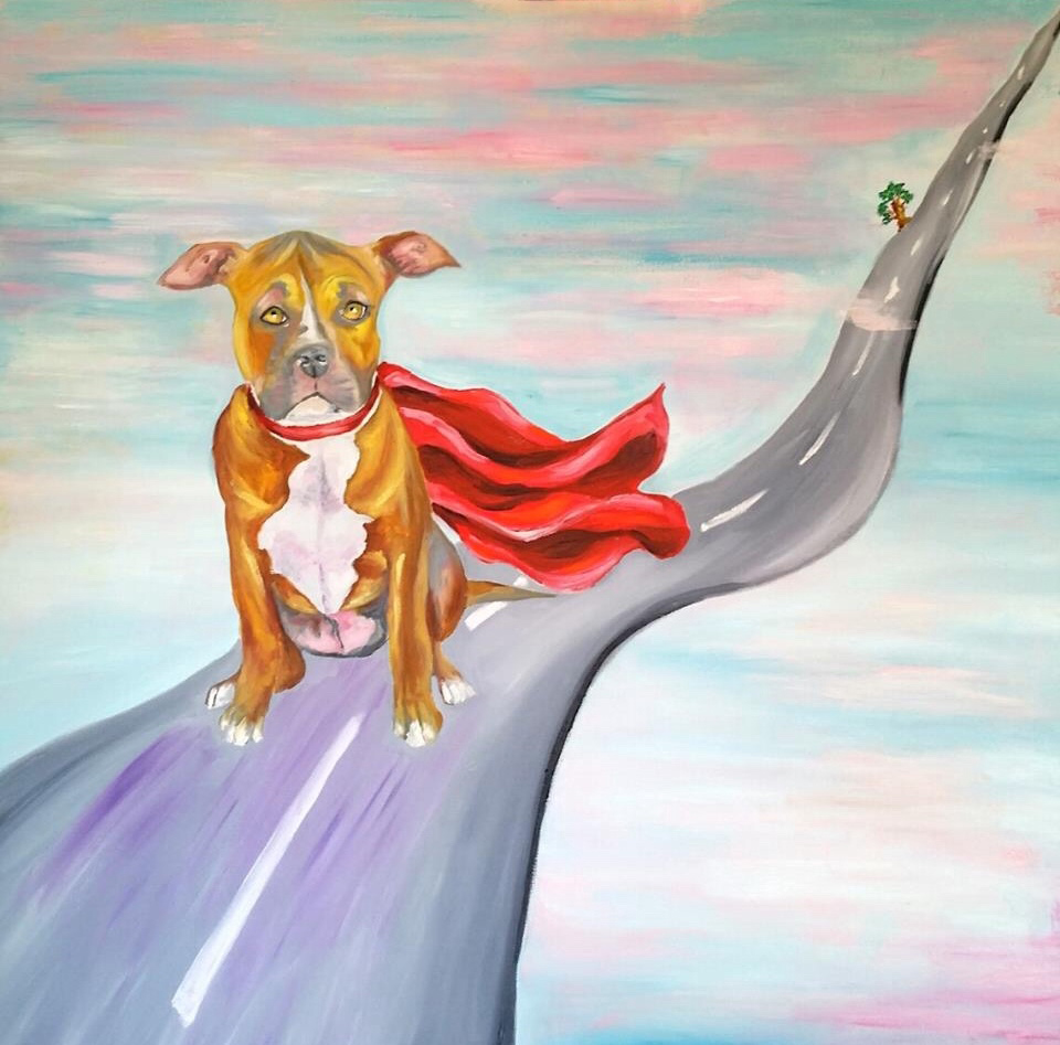 La Carretera_cuadro-al_oleo