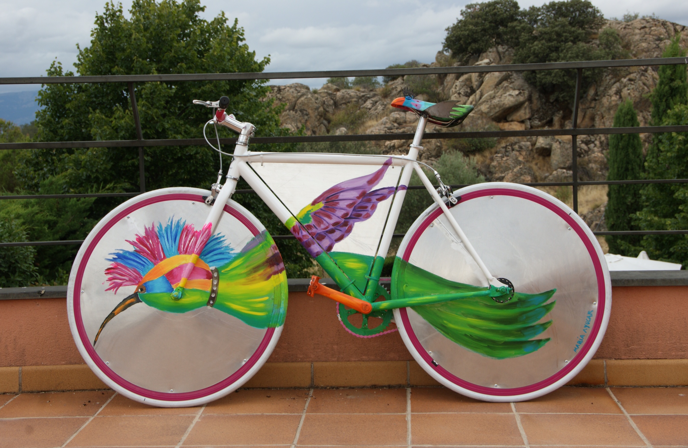 LA_BICICLETA_OLEO_SOBRE_BICICLETA