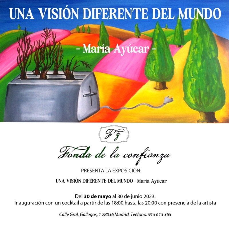 Inauguración exposición María&nbsp;Ayúcar